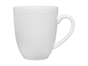 Maxwell & Williams White Basics Rococo Coupe Mug 390ML