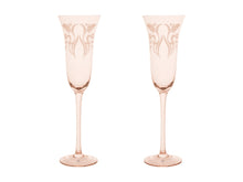 Load image into Gallery viewer, Maxwell &amp; Williams Estelle Michaelides Mystique Prosecco Glass 190ML Set of 2 Melon Gift Boxed