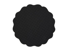 Load image into Gallery viewer, Casa Domani Banda Leather Look Placemat - 38cm Black