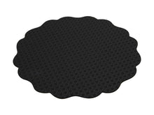Load image into Gallery viewer, Casa Domani Banda Leather Look Placemat - 38cm Black