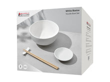 Load image into Gallery viewer, Maxwell &amp; Williams White Basics Noodle Bowl Set - 8 Piece Gift Boxed