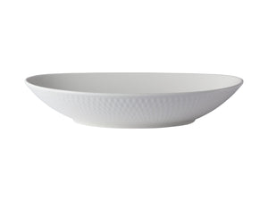 Maxwell & Williams White Basics Diamonds Oval Bowl - 25x17cm