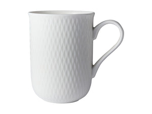 Maxwell & Williams White Basics Diamonds Regent Mug - 350ML