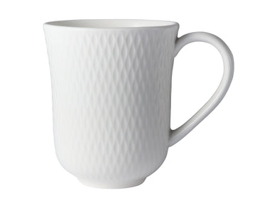 Maxwell & Williams White Basics Diamonds Imperial Mug - 390ML