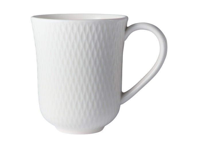 Maxwell & Williams White Basics Diamonds Imperial Mug - 390ML