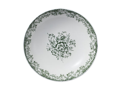 Casa Domani Rosetta Round Serving Bowl 28x7cm Antique Green Gift Boxed
