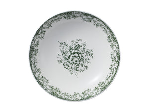 Casa Domani Rosetta Round Serving Bowl 28x7cm Antique Green Gift Boxed