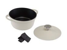 Load image into Gallery viewer, Maxwell &amp; Williams Cast Lite Non-Stick Casserole - 20cm/2.4L Ecru Gift Boxed