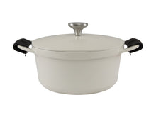 Load image into Gallery viewer, Maxwell &amp; Williams Cast Lite Non-Stick Casserole - 24cm/4.2L Ecru Gift Boxed