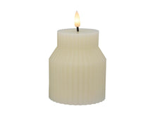 Load image into Gallery viewer, Maxwell &amp; Williams Let's Get Lit Linea LED Sculptural Wax Candle 8.5x10cm Soy Gift Boxed