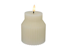 Load image into Gallery viewer, Maxwell &amp; Williams Let's Get Lit Linea LED Sculptural Wax Candle 8.5x10cm Soy Gift Boxed