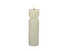 Load image into Gallery viewer, Maxwell &amp; Williams Let's Get Lit Linea LED Sculptural Wax Candle 6.5x22cm Soy Gift Boxed