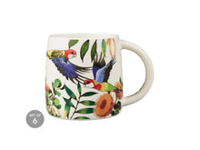 Load image into Gallery viewer, Maxwell &amp; Williams Eloise Short Native Grace Eastern Rosella Mug 350ML