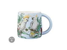 Load image into Gallery viewer, Maxwell &amp; Williams Eloise Short Native Grace Yellow Crested Cockatoo Mug 350ML