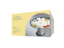 Load image into Gallery viewer, Casa Domani Frutta Scallop Footed Cake Stand - 20cm