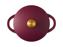 Load image into Gallery viewer, Maxwell &amp; Williams Cast Lite Non-Stick Casserole - 24cm/4.2L Gift Boxed - Cherry
