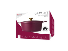 Load image into Gallery viewer, Maxwell &amp; Williams Cast Lite Non-Stick Casserole - 28cm/6.3L Gift Boxed - Cherry