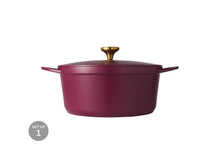 Load image into Gallery viewer, Maxwell &amp; Williams Cast Lite Non-Stick Casserole - 28cm/6.3L Gift Boxed - Cherry