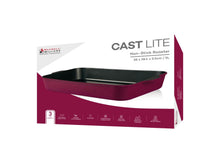 Load image into Gallery viewer, Maxwell &amp; Williams Cast Lite Non-Stick Roaster - 38x28.4x5.5cm Gift Boxed - Cherry
