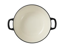 Load image into Gallery viewer, Maxwell &amp; Williams Cast Iron Round Casserole Black 28cm / 6.2L Gift Boxed