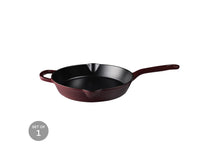 Load image into Gallery viewer, Maxwell &amp; Williams Cast Iron Frypan Merlot 26cm - Gift Boxed