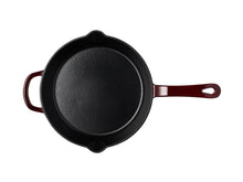 Load image into Gallery viewer, Maxwell &amp; Williams Cast Iron Frypan Merlot 26cm - Gift Boxed