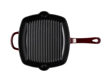 Load image into Gallery viewer, Maxwell &amp; Williams Cast Iron Grill pan Merlot 26cm - Gift Boxed
