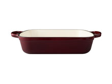 Load image into Gallery viewer, Maxwell &amp; Williams Cast Iron Roaster Merlot 34x26cm / 5L Gift Boxed