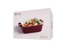 Load image into Gallery viewer, Maxwell &amp; Williams Epicurious Square Baker 19x7cm Gift Boxed - Bordeaux