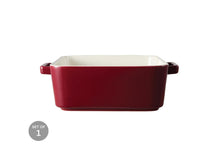 Load image into Gallery viewer, Maxwell &amp; Williams Epicurious Square Baker 19x7cm Gift Boxed - Bordeaux