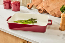 Load image into Gallery viewer, Maxwell &amp; Williams Epicurious Rectangle Baker 34x23x6.5cm Gift Boxed - Bordeaux