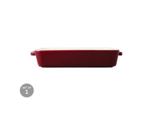 Load image into Gallery viewer, Maxwell &amp; Williams Epicurious Rectangle Baker 34x23x6.5cm Gift Boxed - Bordeaux