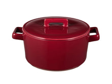 Load image into Gallery viewer, Maxwell &amp; Williams Epicurious Round Casserole 1.3L/17x8cm Gift Boxed - Bordeaux
