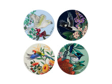 Load image into Gallery viewer, Maxwell &amp; Williams Eloise Short Native Grace Ceramic Coaster 10cm Set of 4 Assorted Gift Boxed