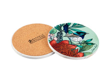 Load image into Gallery viewer, Maxwell &amp; Williams Eloise Short Native Grace Ceramic Coaster 10cm Set of 4 Assorted Gift Boxed