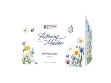 Load image into Gallery viewer, Maxwell &amp; Williams Fluttering Meadow Stemless Glass 550ML Set of 2 Gift Boxed