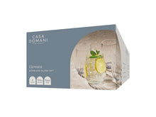 Load image into Gallery viewer, Casa Domani Giovana Stemless Glass 580ML Set of 4 Gift Boxed