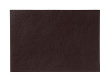 Load image into Gallery viewer, Maxwell &amp; Williams Table Accents Leather Look Placemat 43x30cm Chocolate