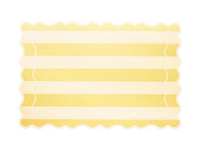 Load image into Gallery viewer, Casa Domani Banda Stripes Scallop Placemat 45x30cm Butter