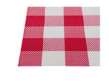 Load image into Gallery viewer, Casa Domani Trattoria Placemat 45x30cm Red Check