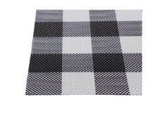 Load image into Gallery viewer, Casa Domani Trattoria Placemat 45x30cm Black Check