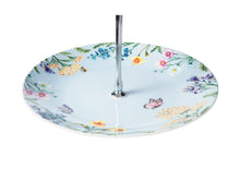 Load image into Gallery viewer, Maxwell &amp; Williams Fluttering Meadow 2 Tiered Cake Stand 15/19x26cm Gift Boxed