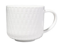 Load image into Gallery viewer, Maxwell &amp; Williams White Basics Mug 440ML Weave