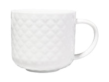 Load image into Gallery viewer, Maxwell &amp; Williams White Basics Mug 440ML Quilted Diamond