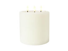 Load image into Gallery viewer, Maxwell &amp; Williams Let's Get Lit Candle 3 Wick 15x15cm Natural Gift Boxed