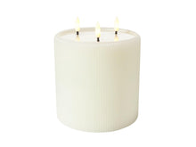 Load image into Gallery viewer, Maxwell &amp; Williams Let's Get Lit Candle 3 Wick 15x15cm Natural Gift Boxed