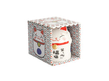 Load image into Gallery viewer, Tokyo Design Mug Mountain Mug 380ML Lucky Cat Blue Gift Boxed