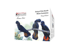 Load image into Gallery viewer, Maxwell &amp; Williams Katherine Castle Song of the South Mug 370ML Black Cockatoo Gift Boxed