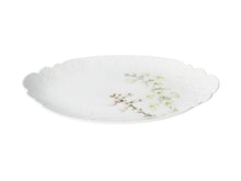 Load image into Gallery viewer, Maxwell &amp; Williams Royal Botanic Gardens Foxglove Scallop Oval Platter 37x27cm Gift Boxed