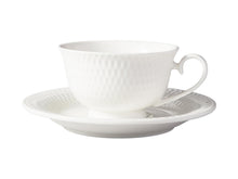 Load image into Gallery viewer, Maxwell &amp; Williams White Basics Diamonds Footed Demi Cup &amp; Saucer 90ML